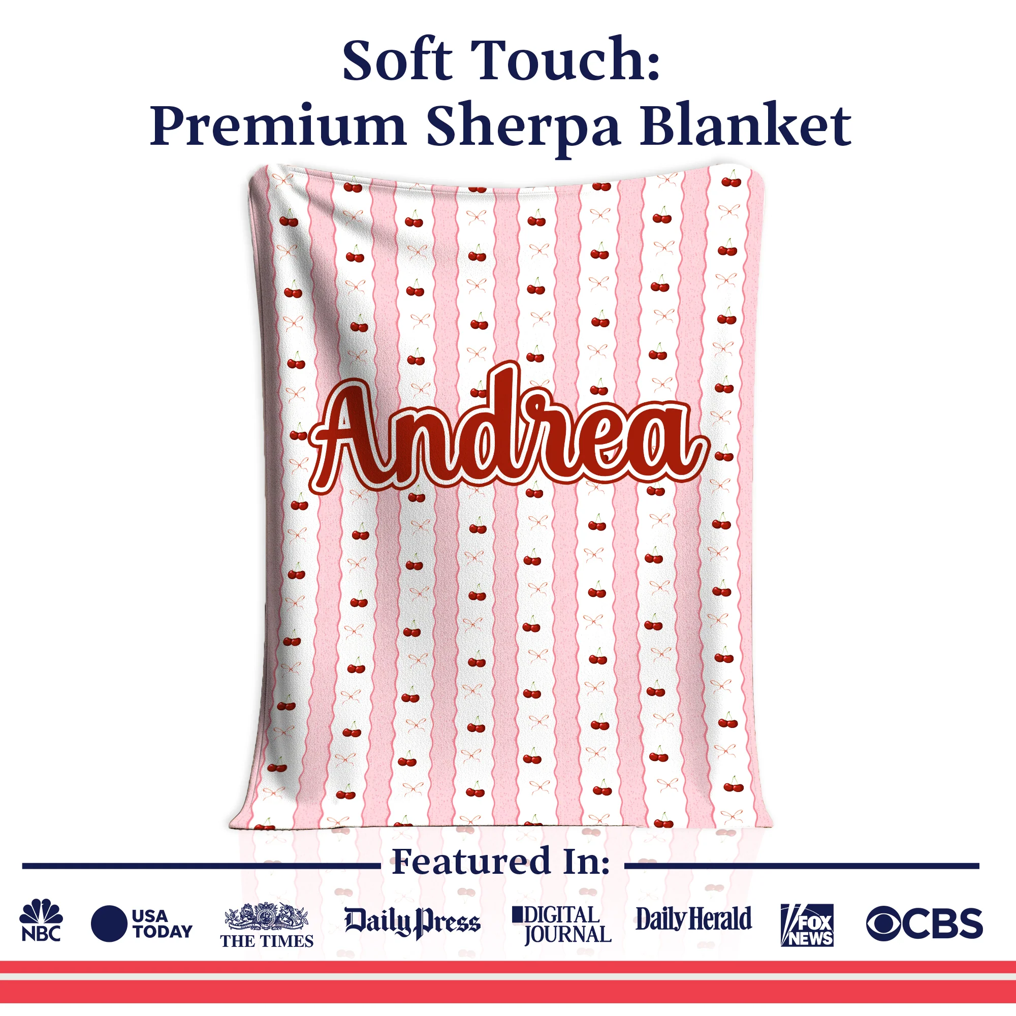 Personalized Cherry Ribbon - Image 4