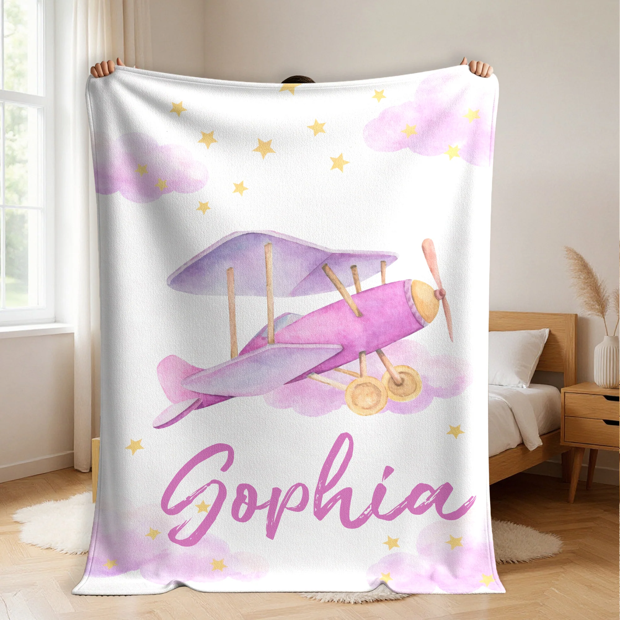 Personalized Name Blankets